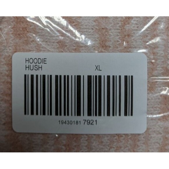 Wmn's NWT~SOMA Weekend Marshmallow Knit Hooded Sweater in Light Pink (Hush) XL - Picture 4 of 5